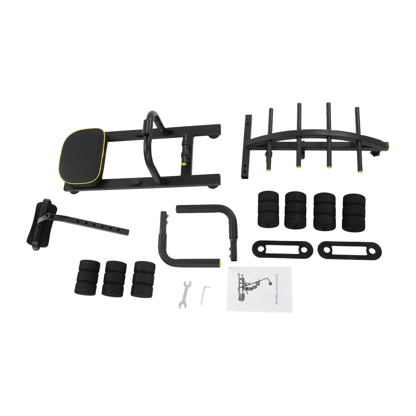  Compact Back Stretcher, Adjustable Inversion Table, Portable Pain Relief Machine for Spinal Stress Decompression