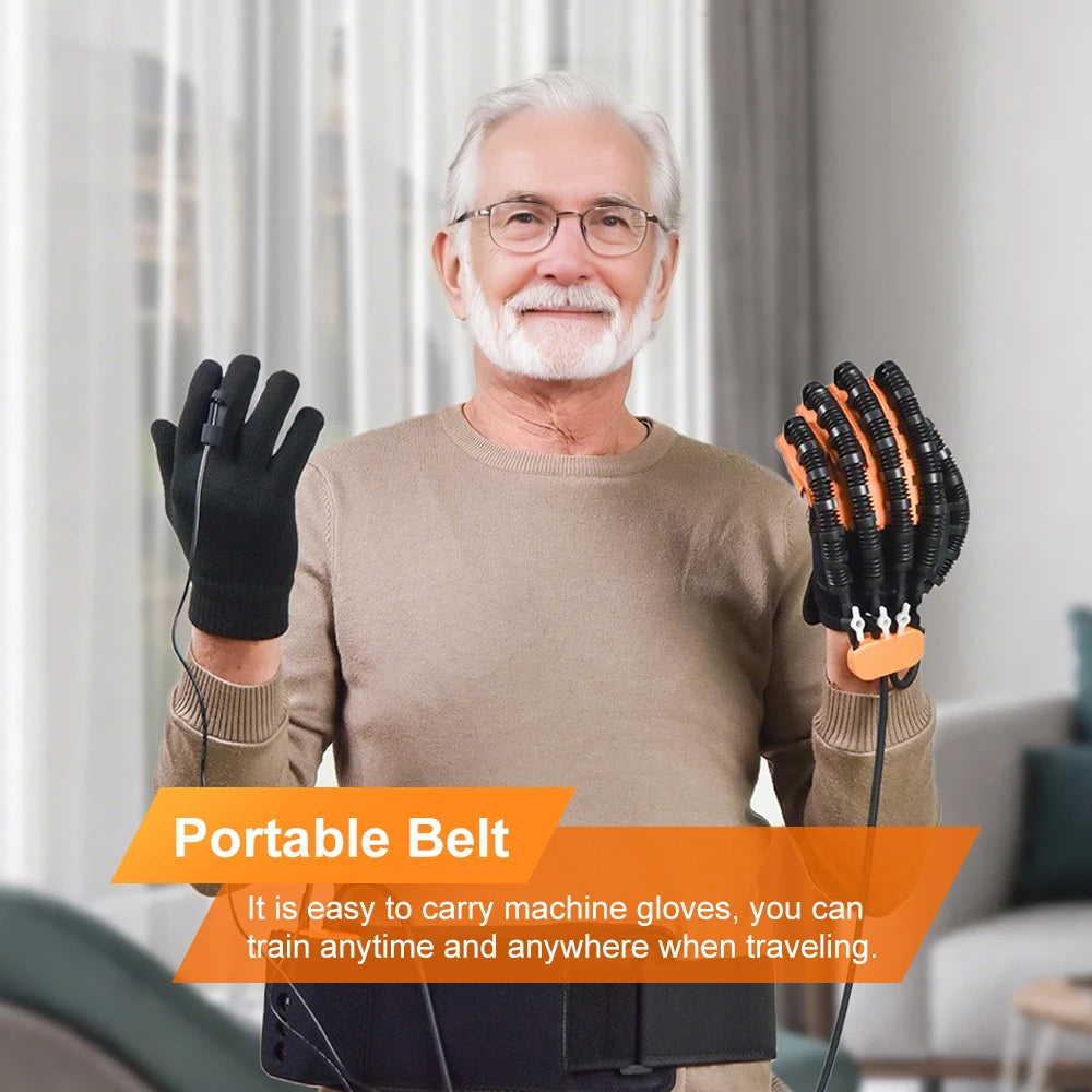 USB Hand Rehabilitation Robot Gloves for Stroke Hemiplegia Finger Trainer Rehabilitation Exercise Rehab Exerciser Rehab Devices