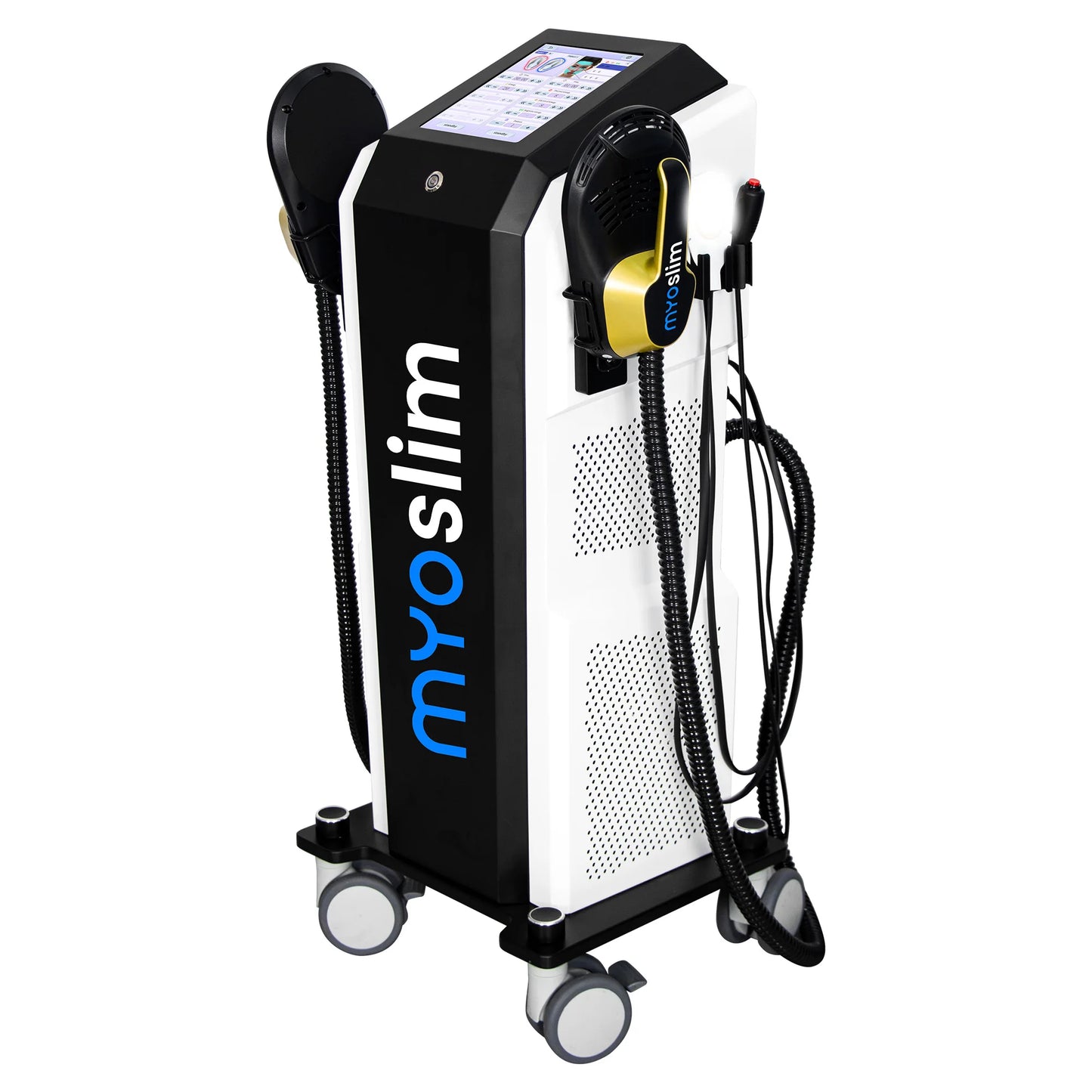 Professional 2 in 1 EMS Machine Face Body RF Lifting Muscle Stimulator Fat Burning Body Sculpt Beauty Equipment Neo Technology