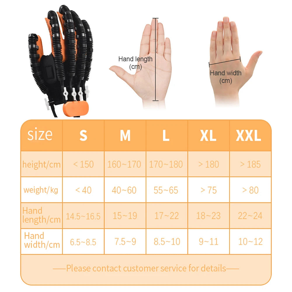 USB Hand Rehabilitation Robot Gloves for Stroke Hemiplegia Finger Trainer Rehabilitation Exercise Rehab Exerciser Rehab Devices