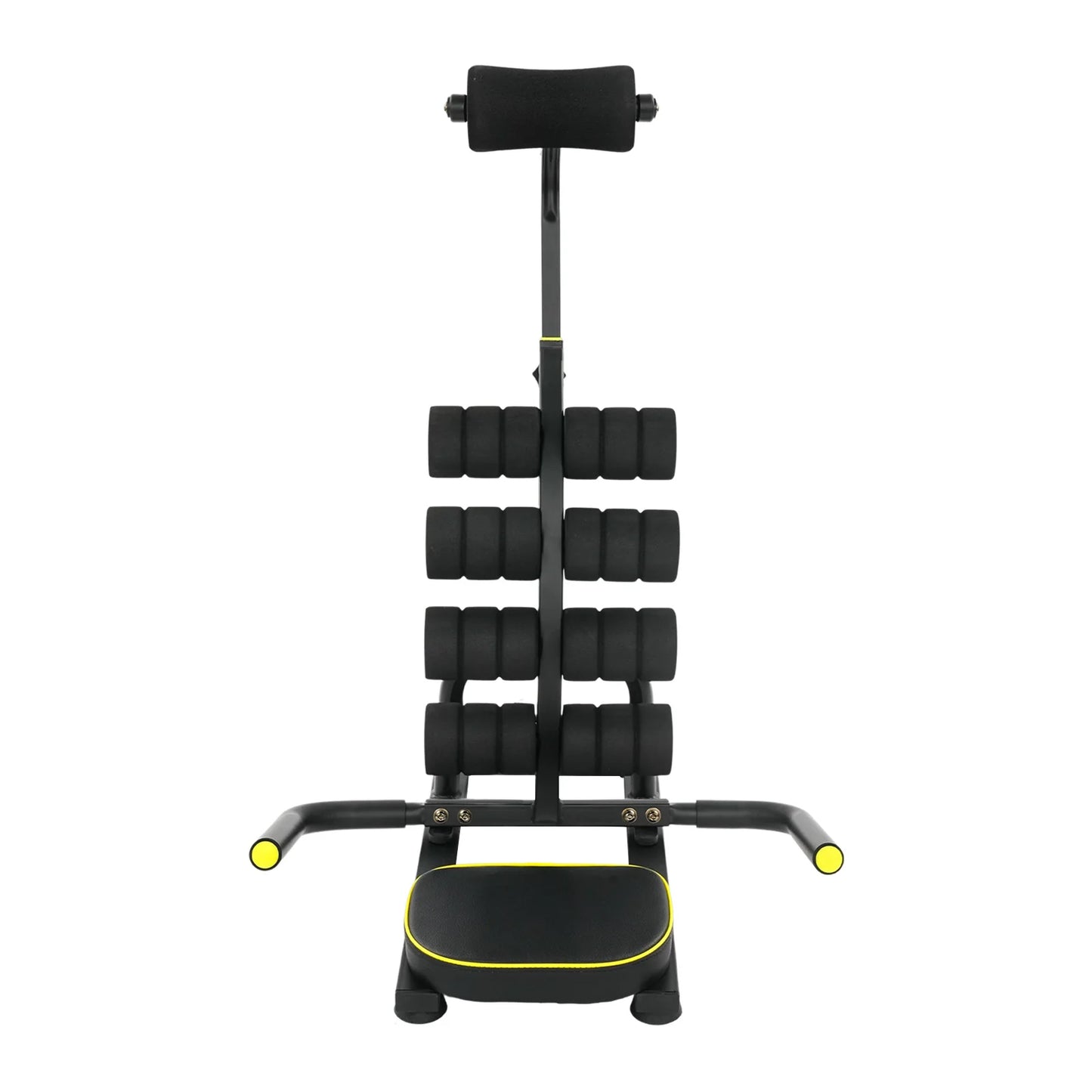  Compact Back Stretcher, Adjustable Inversion Table, Portable Pain Relief Machine for Spinal Stress Decompression